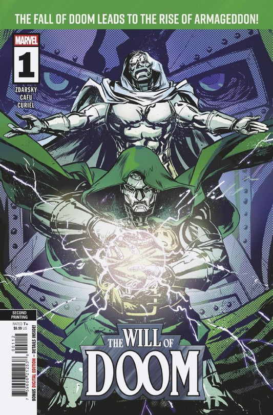 Will Of Doom #1 2nd Print 2026 Marvel Comics