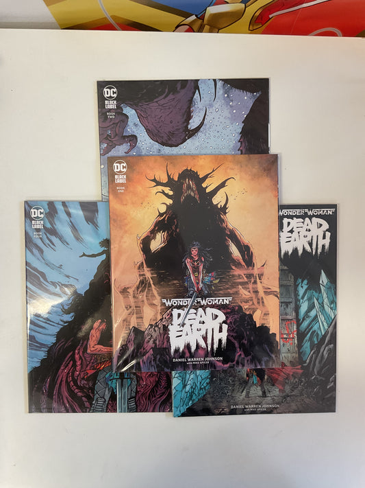 Wonder Woman Dead Earth #1-4 2020 DC Comics Black Label Complete Series