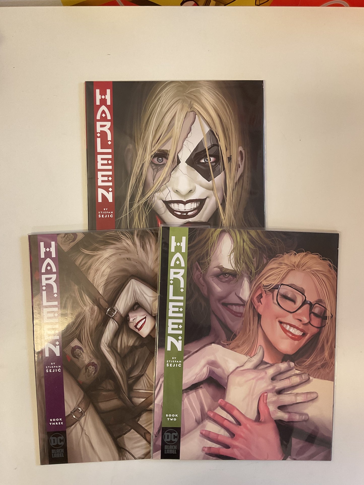Harleen #1-3 2020 DC Comics Black Label Complete Series