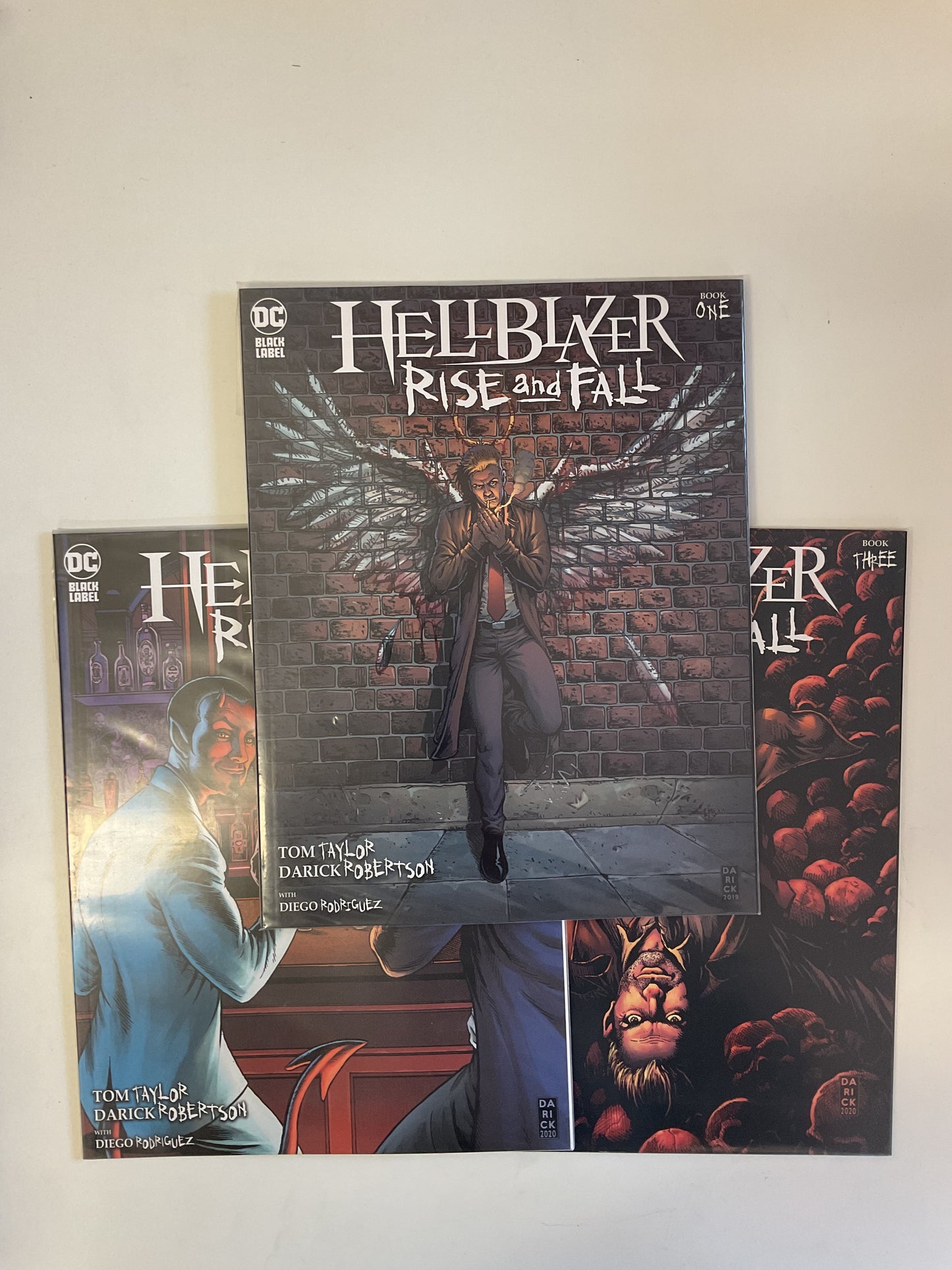 Hellblazer Rise And Fall #1-3 2021 DC Comics Black Label Complete Series