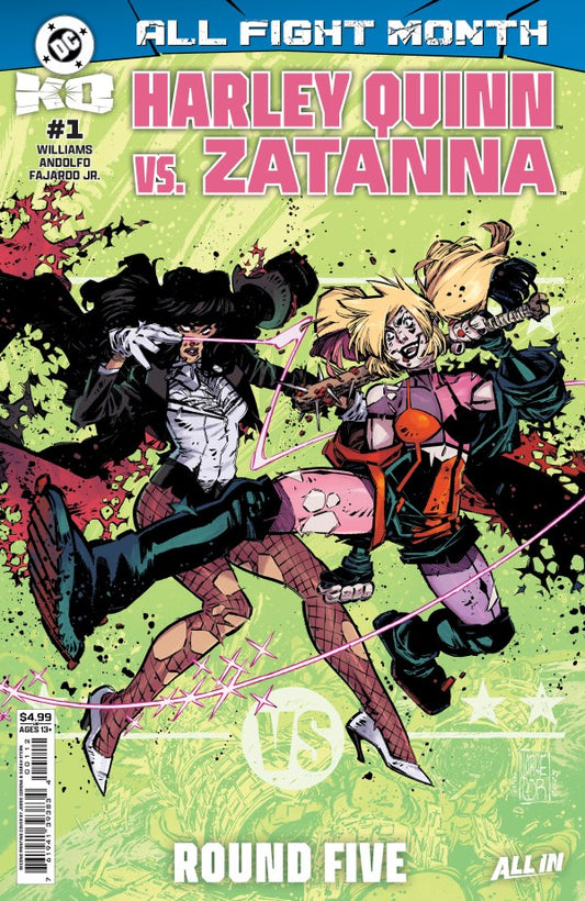 DC KO Harley Quinn Vs Zatanna #1 2nd Print 2026 DC Comics