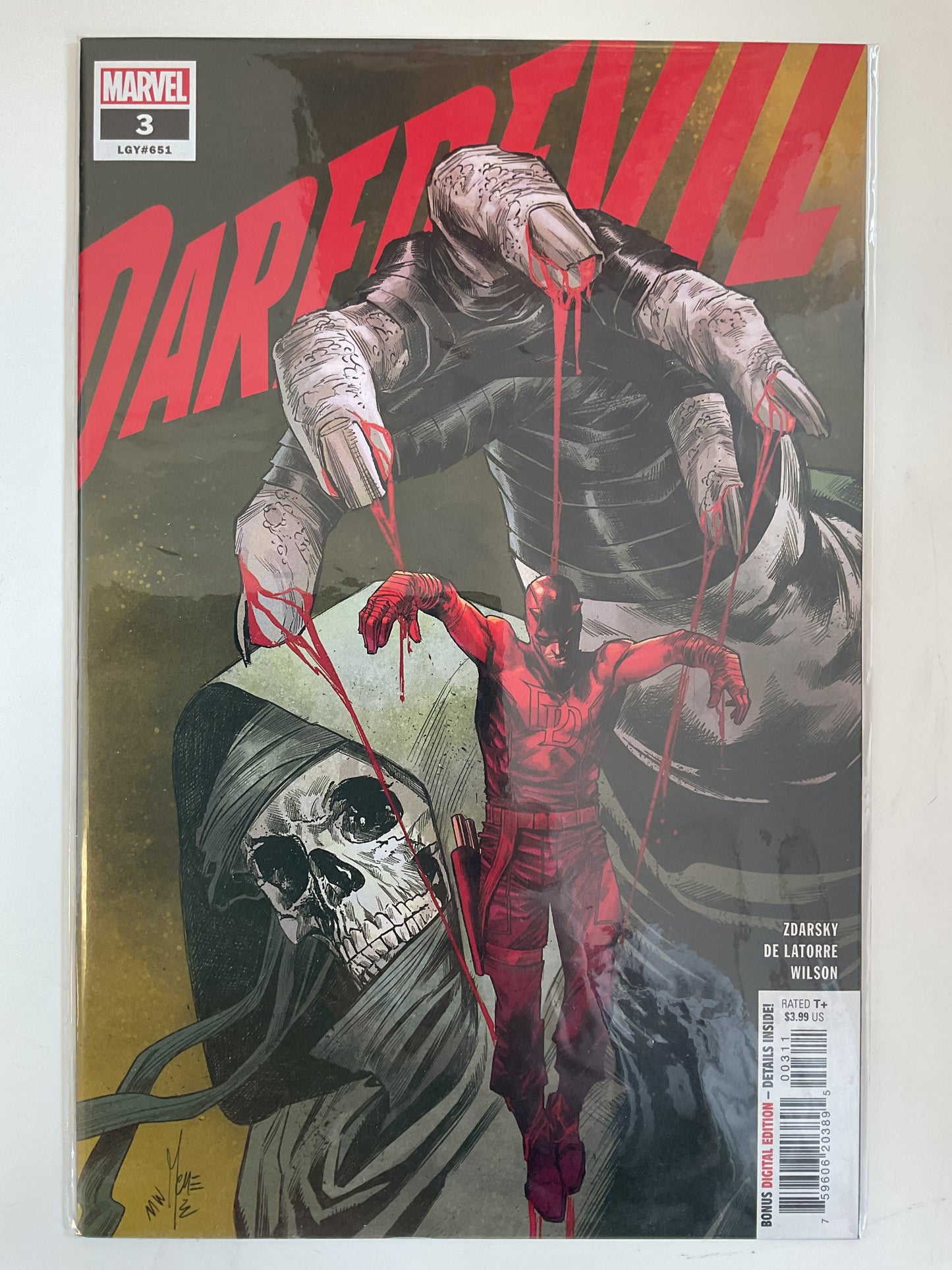 Daredevil #3 2022 Marvel Comics