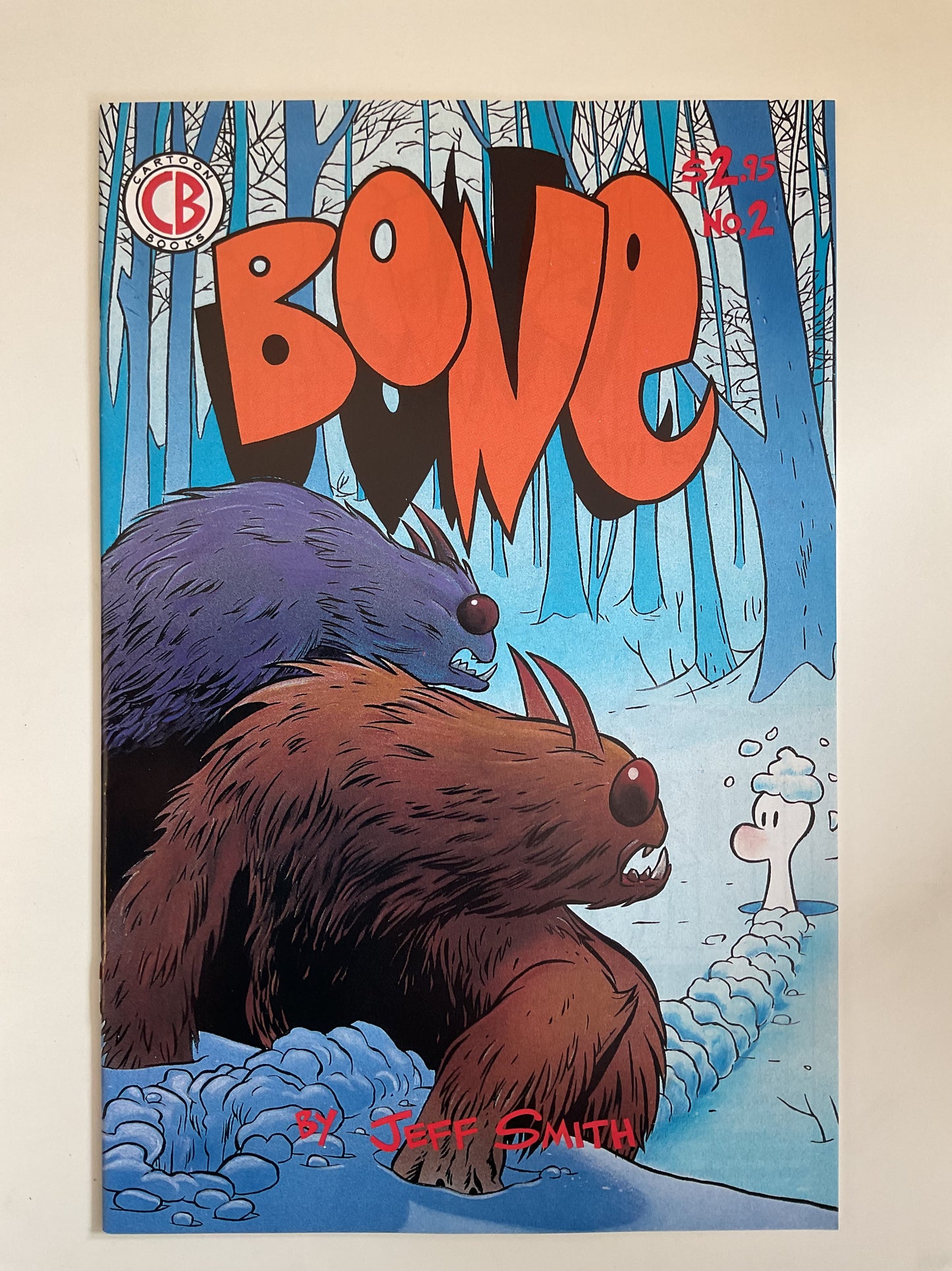 Bone #2 6th Print 1994 Cartoon Books
