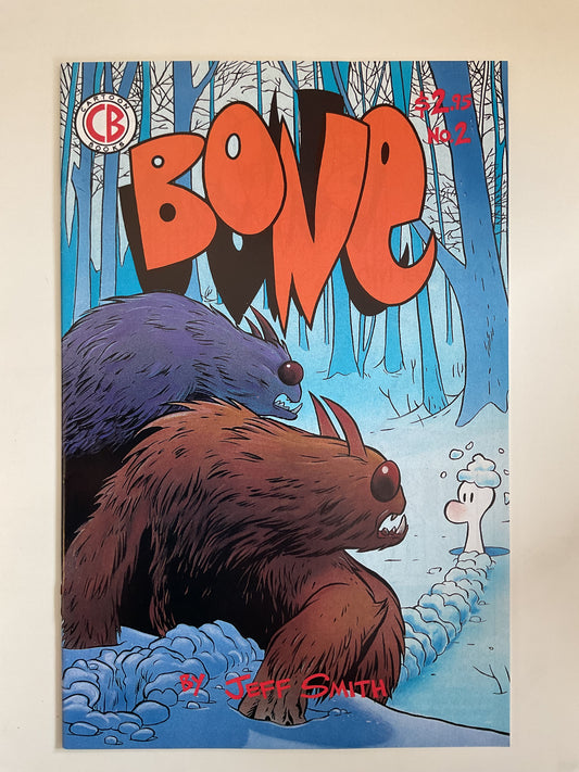 Bone #2 6th Print 1994 Cartoon Books