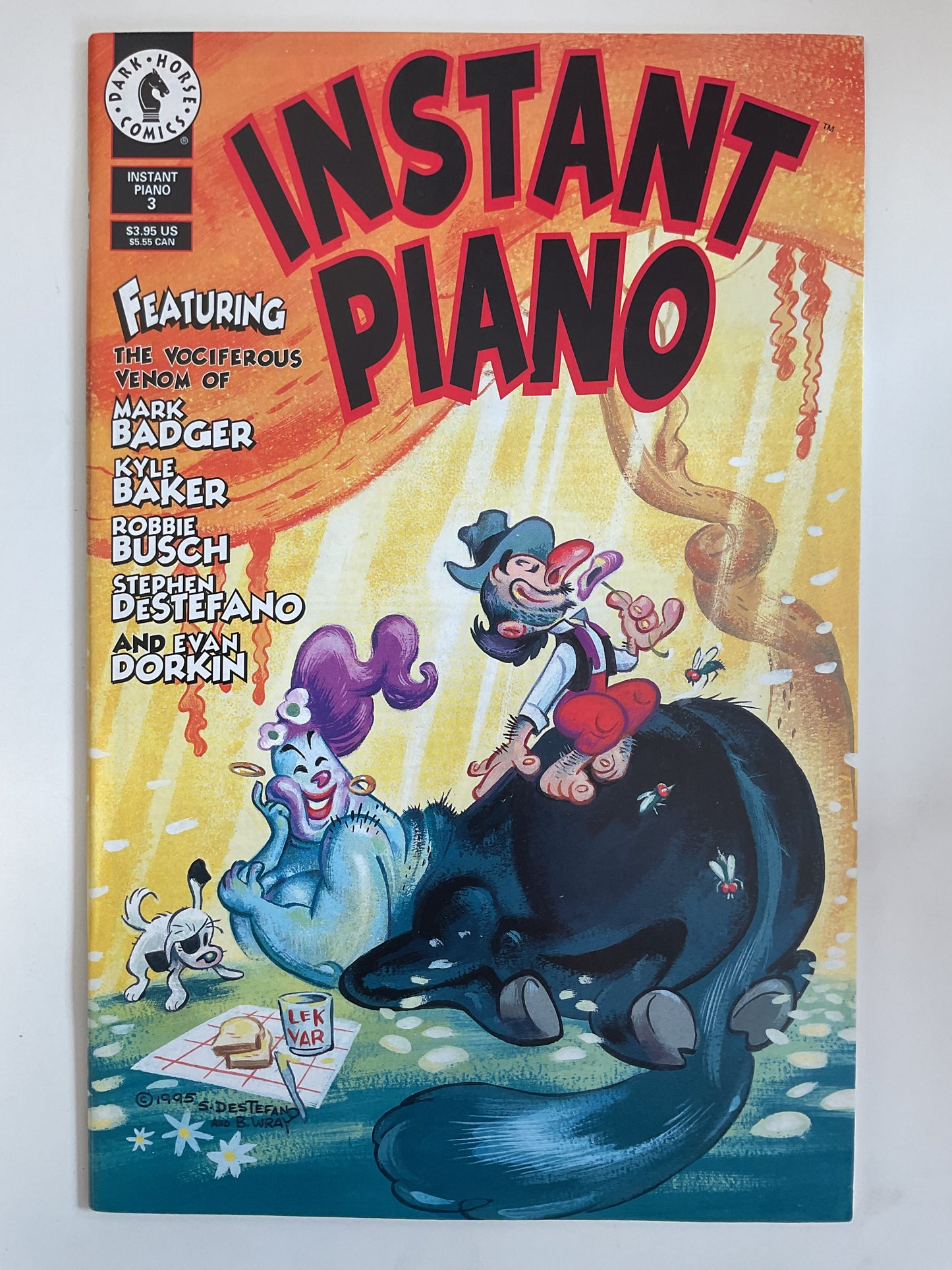 Instant Piano #4 1994 Dark Horse Comics