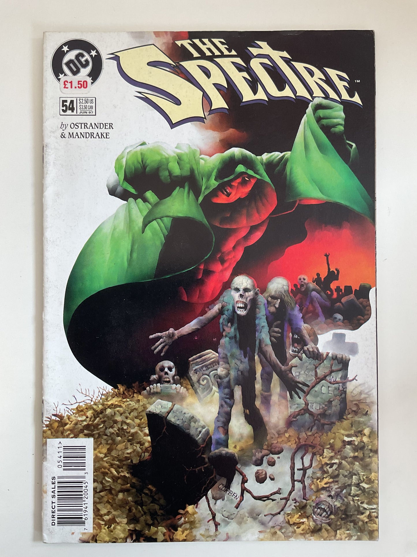 The Spectre #53 1997 DC Comics 1st Appearance Of Mr Terrific (Michael Holt) Low Grade