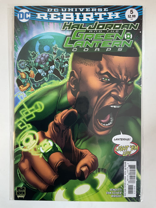 Hal Jordan And The Green Lantern Corps #5 2016 DC Comics