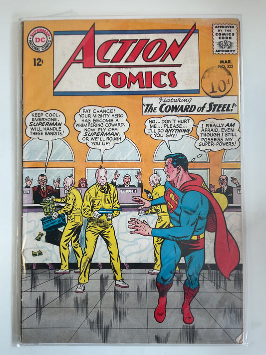 Action Comics #322 1965 DC Comics