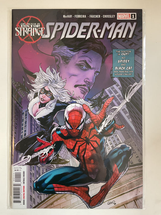 Death Of Doctor Strange Spider-Man #1 2022 Marvel Comics