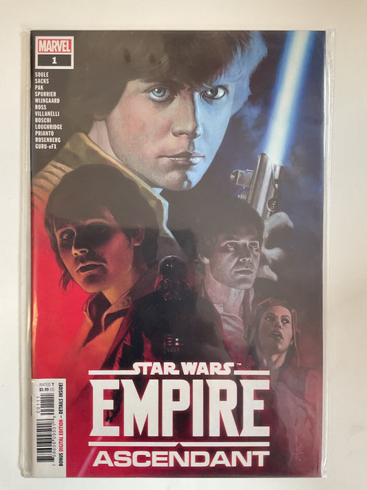 Star Wars Empire Ascendant #1 2020 Marvel Comics