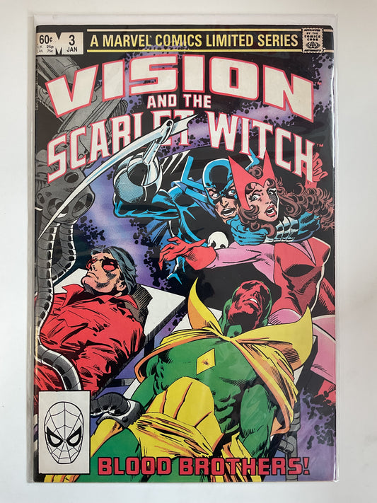 Vision And The Scarlet Witch #3 1982 Marvel Comics