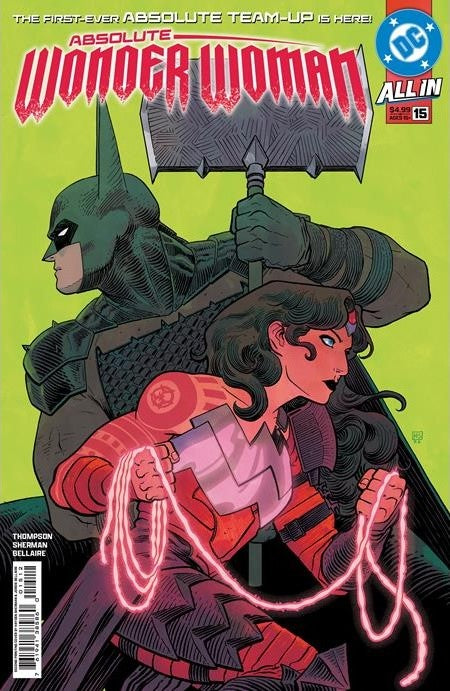 Absolute Wonder Woman #15 2nd Print 2026 DC Comics