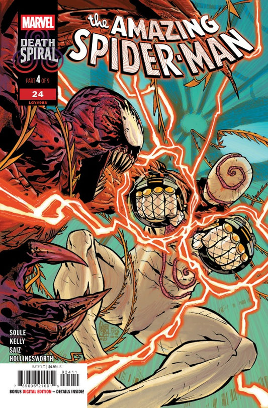 Amazing Spider-Man #24 2026 Marvel Comics Death Spiral