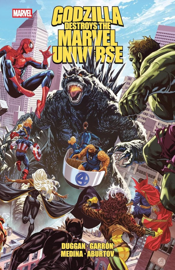 Godzilla destroys The Marvel Universe TP Marvel Comics