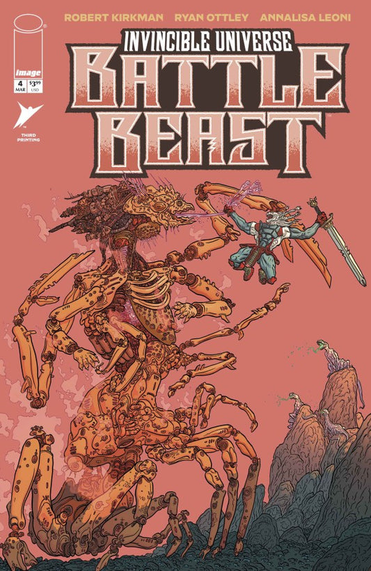Invincible Universe Battle Beast #4 3rd Print 2026 Image Comics Skybound
