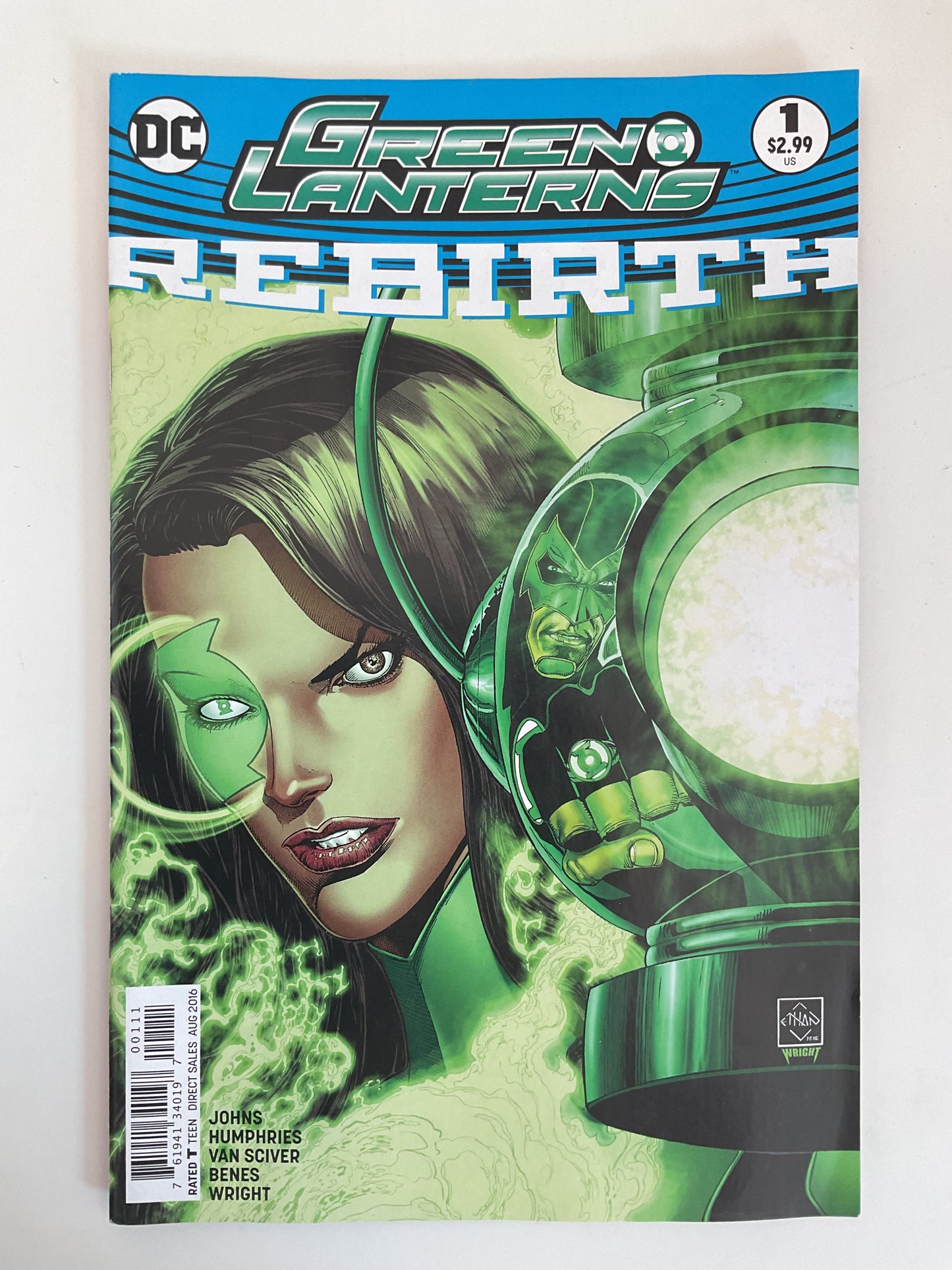 Green Lanterns Rebirth #1 2016 DC Comics