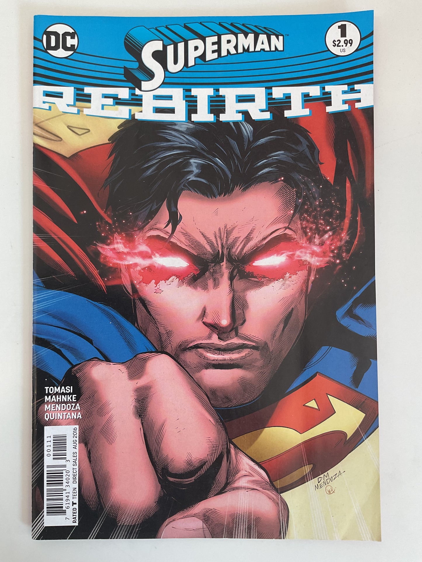 Superman Rebirth #1 2016 DC Comic