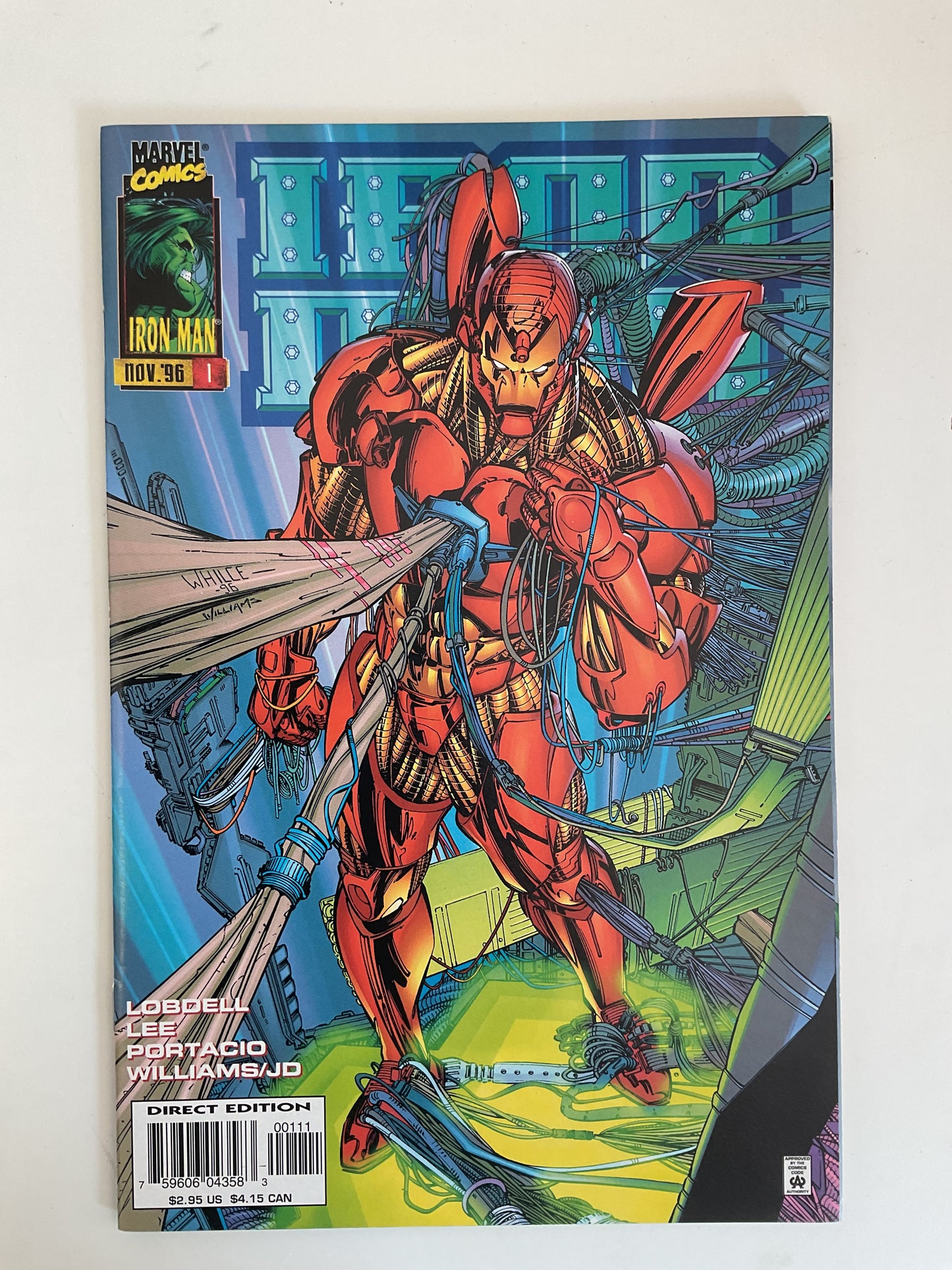 Iron Man #1 1996 Marvel Comics