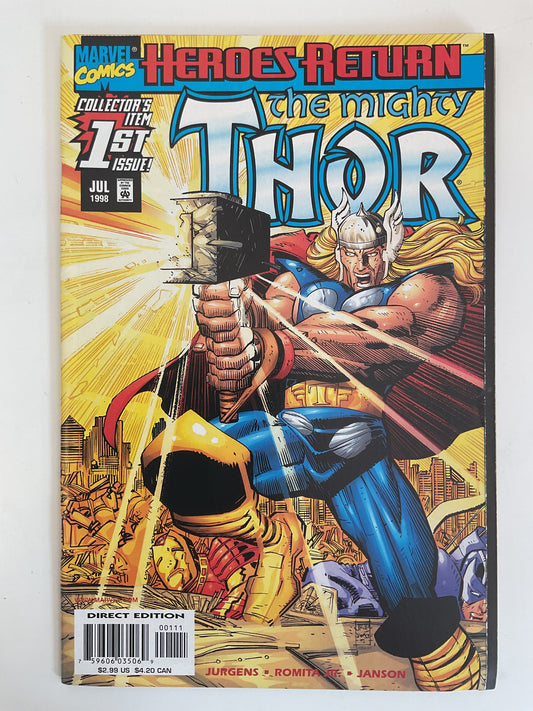 Mighty Thor #1 1998 Marvel Comics