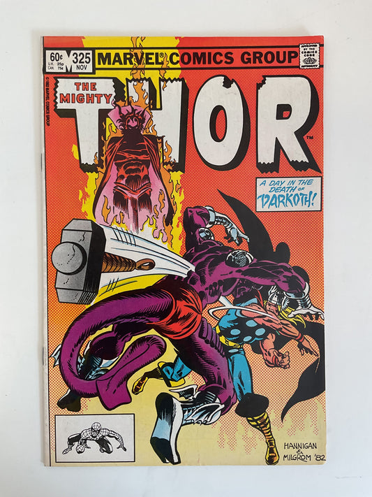 Thor #325 1982 Marvel Comics