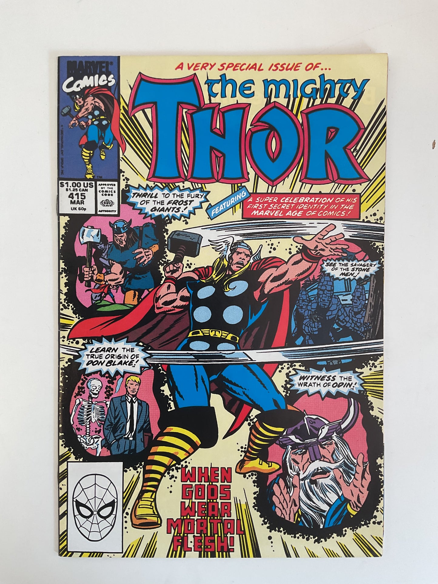 Thor #415 1990 Marvel Comics