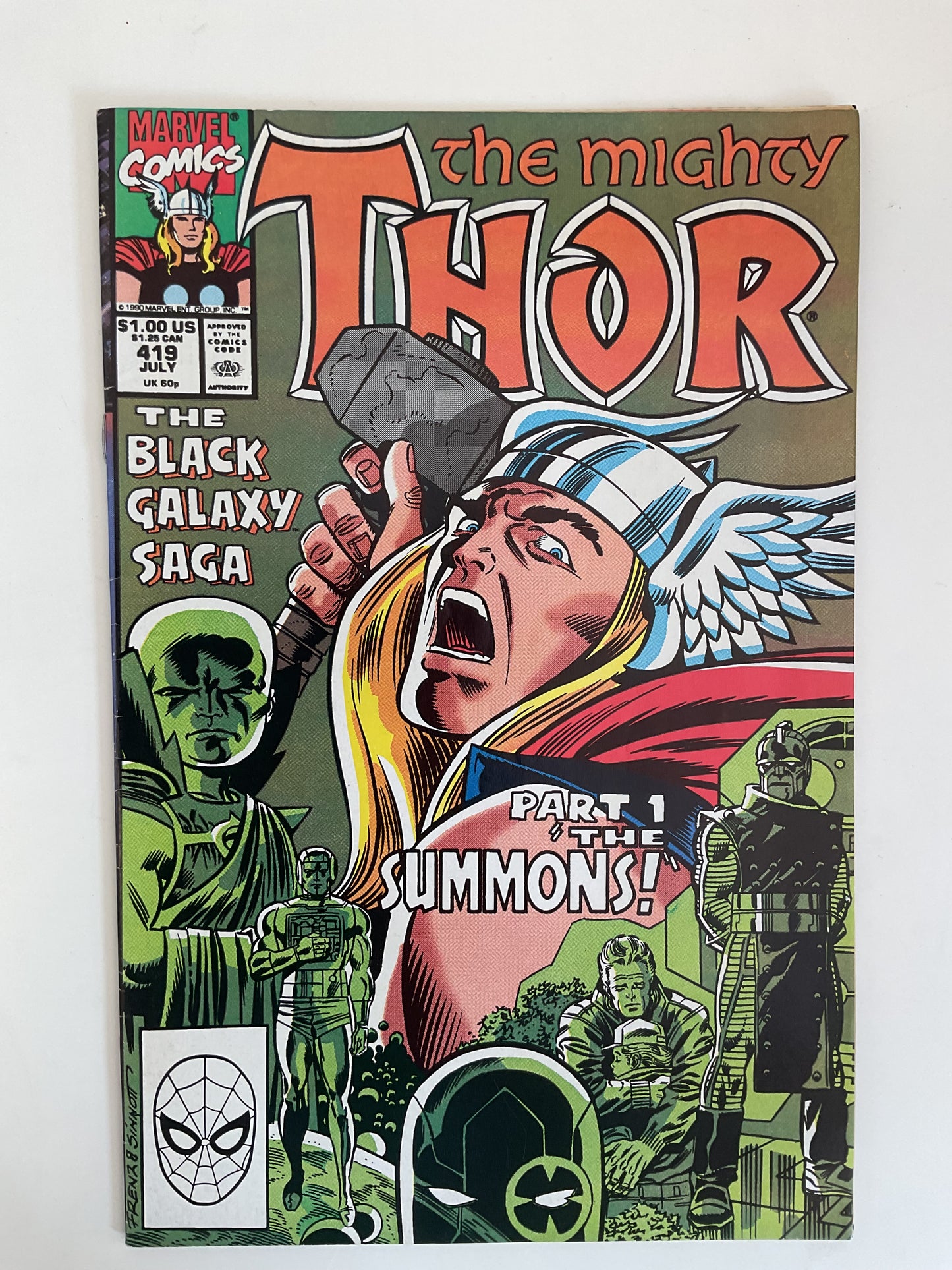 Thor #419 1990 Marvel Comics