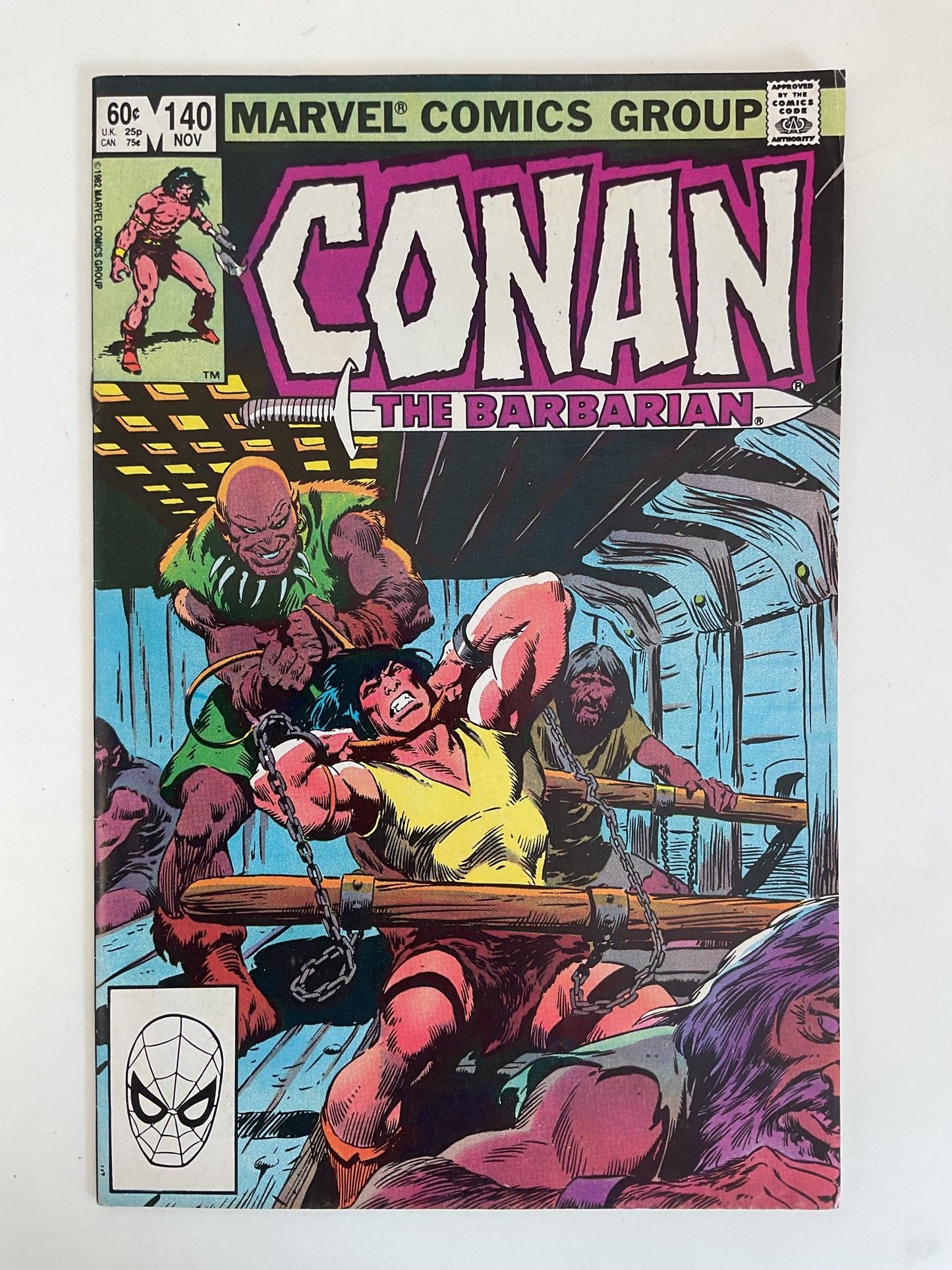 Conan The Barbarian #140 1982 Marvel Comics
