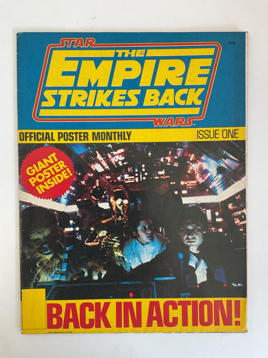 Star Wars Empire Strikes Back Official Poster Monthly #1 1980