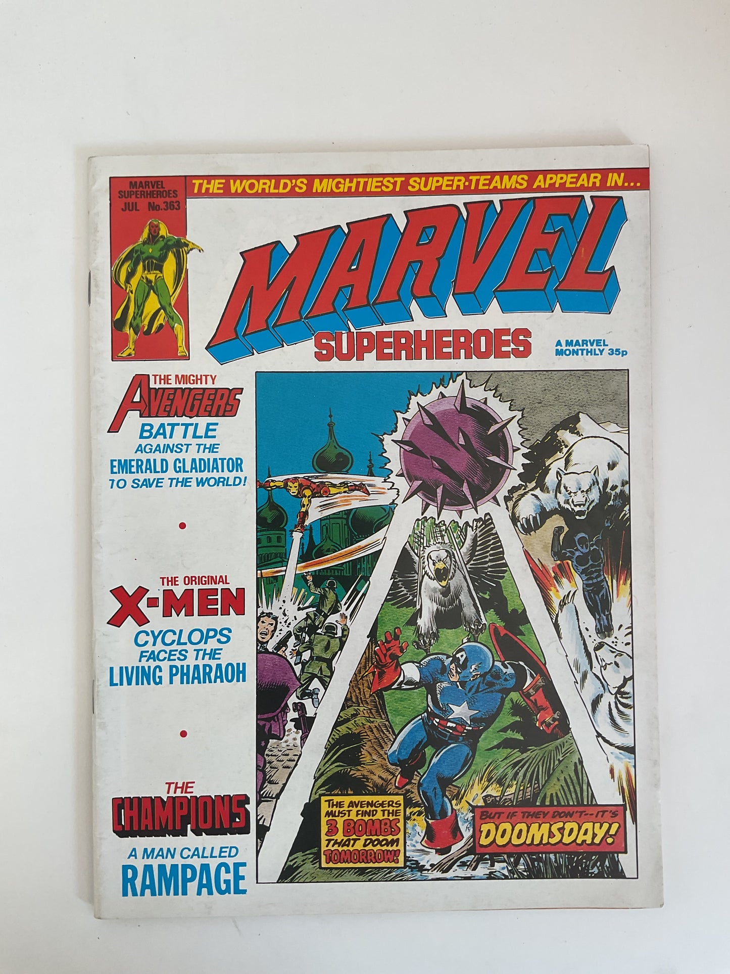 Marvel Superheroes #363 1980 Marvel Comics UK