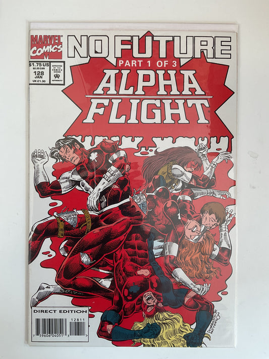 Alpha Flight #128 1994 Marvel Comics