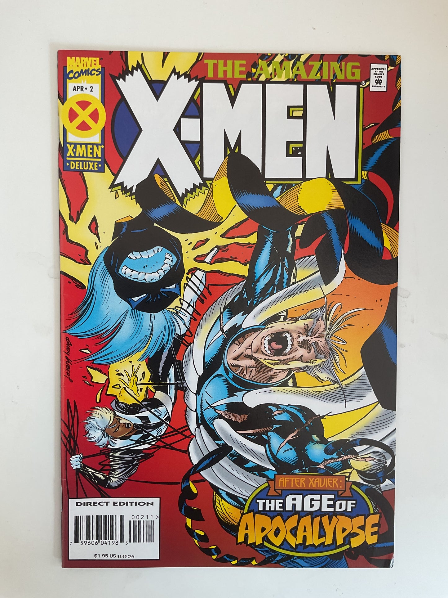 Amazing X-Men #2 1995 Marvel Comics Age Of Apocalypse