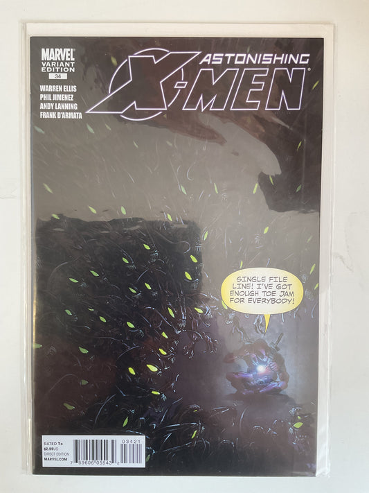Astonishing X-Men #34 2010 Marvel Comic Jiménez Deadpool Variant