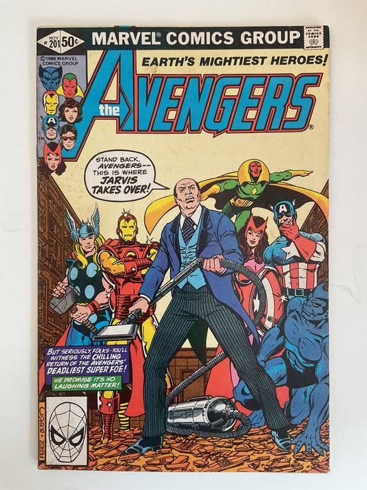Avengers #201 1980 Marvel Comics