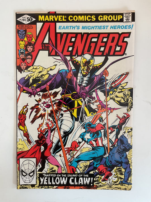 Avengers #204 1980 Marvel Comics