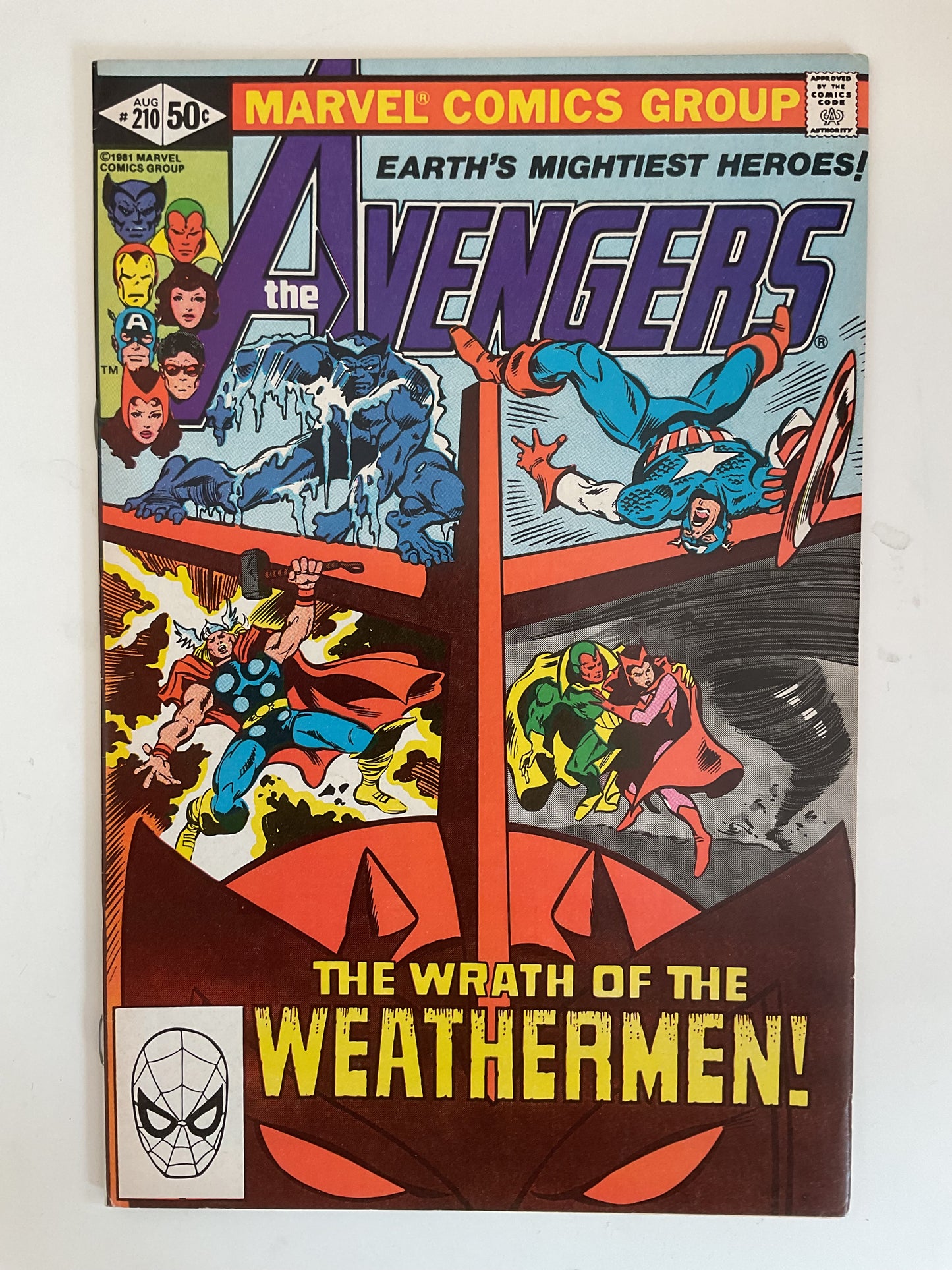 Avengers #210 1981 Marvel Comics