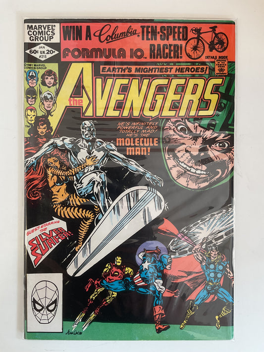 Avengers #215 1981 Marvel Comics