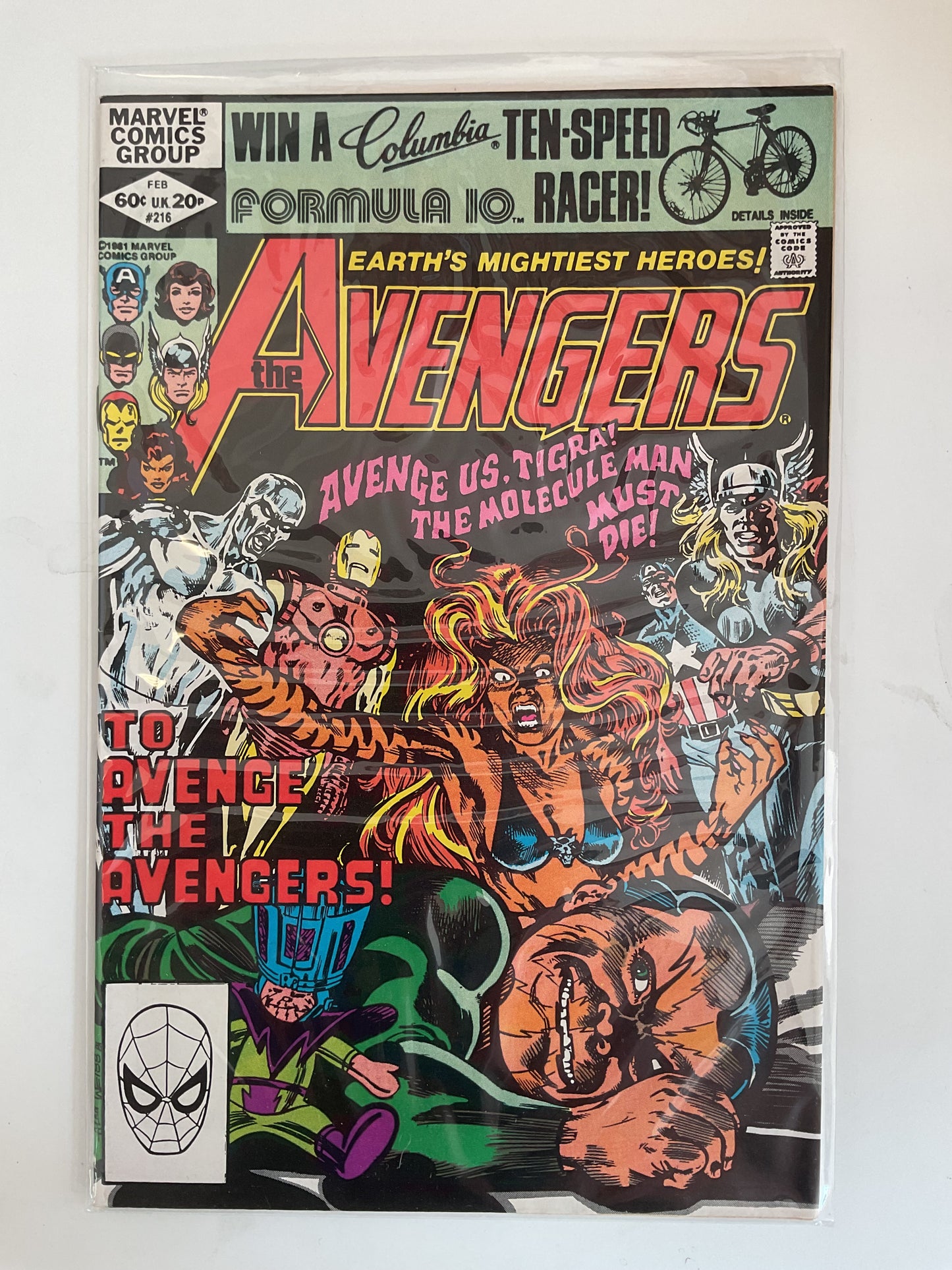 Avengers #216 1981 Marvel Comics