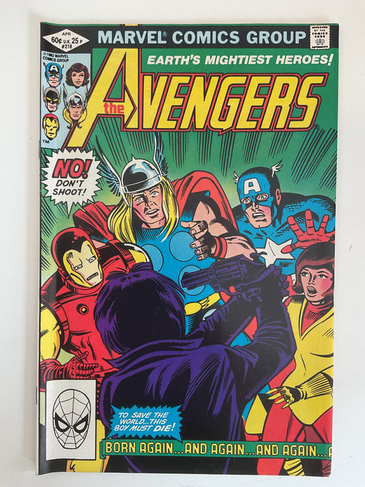 Avengers #218 1982 Marvel Comics