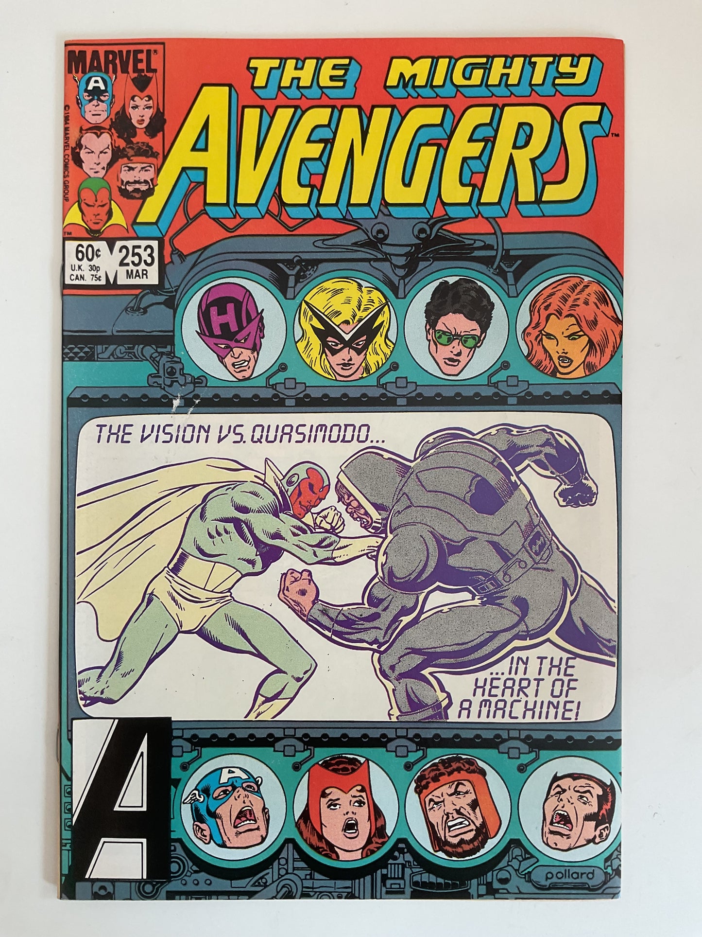 Avengers #253 1984 Marvel Comics