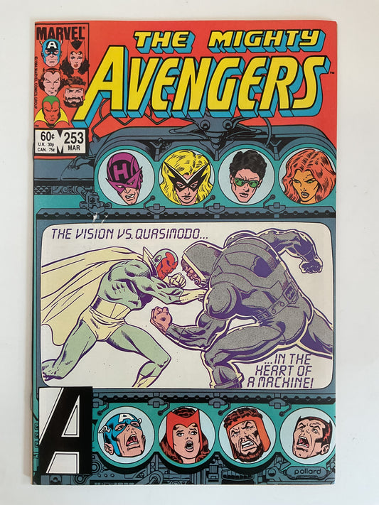 Avengers #253 1984 Marvel Comics