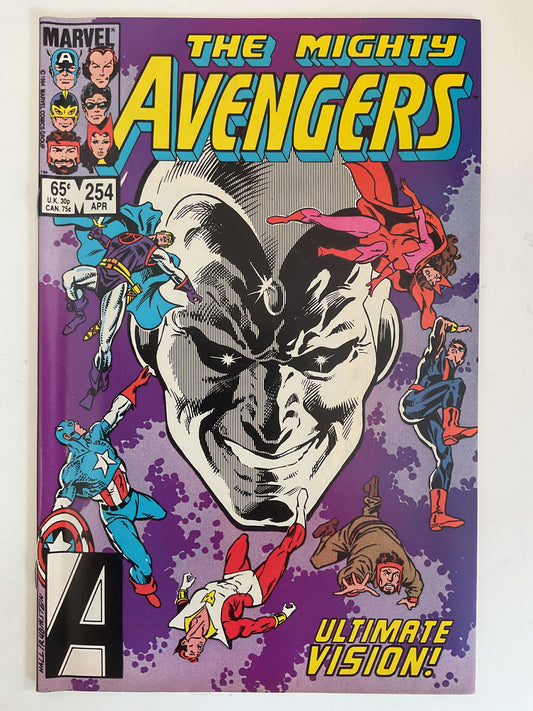 Avengers #254 1984 Marvel Comics