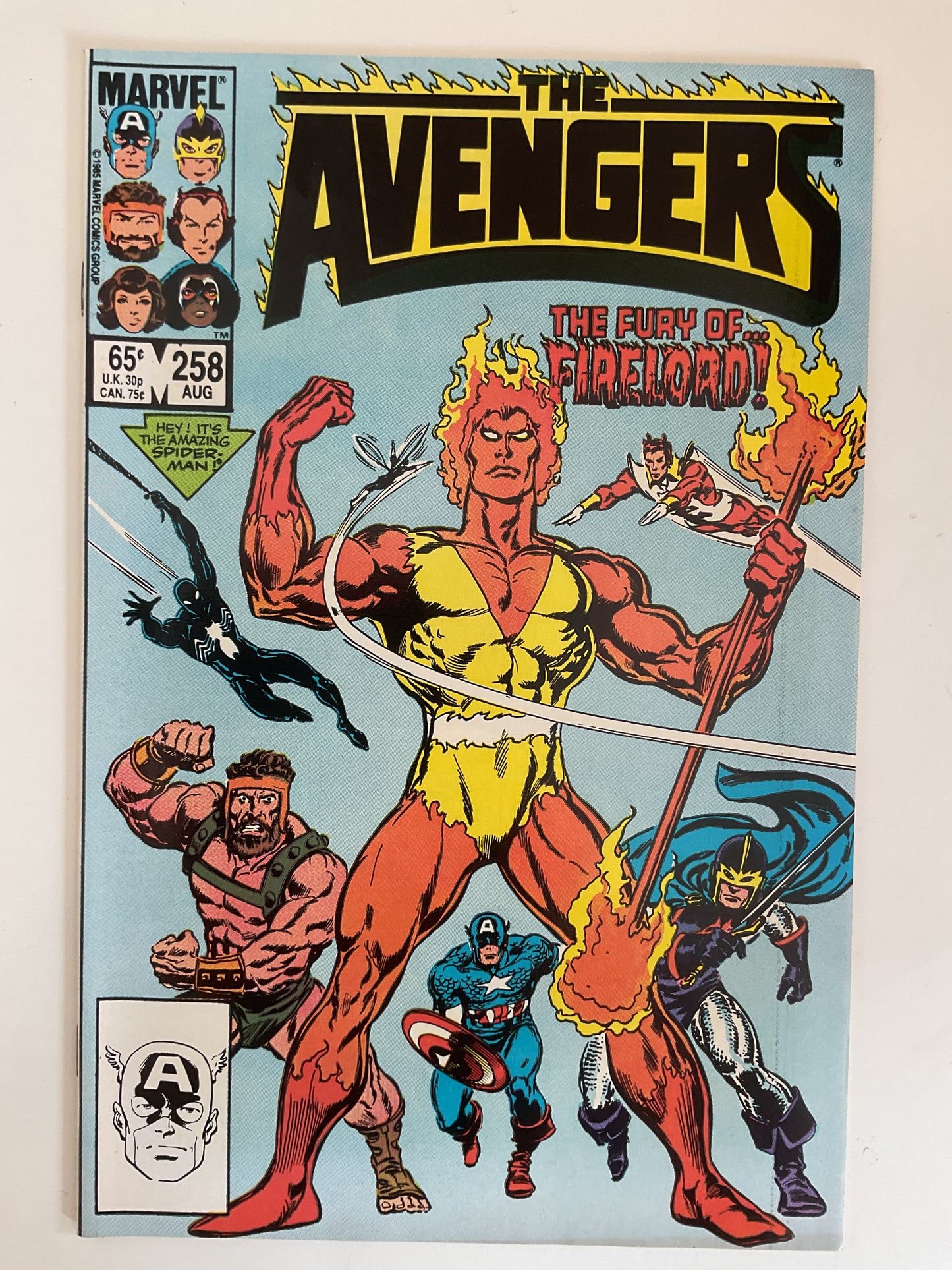 Avengers #258 1985 Marvel Comics