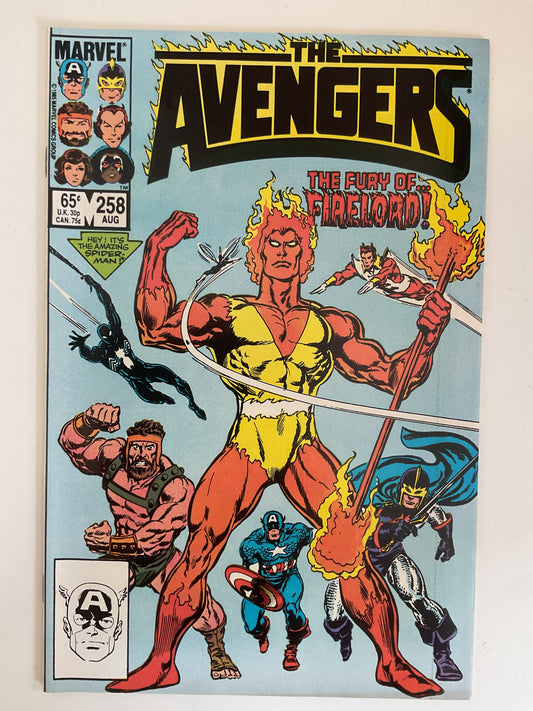 Avengers #258 1985 Marvel Comics