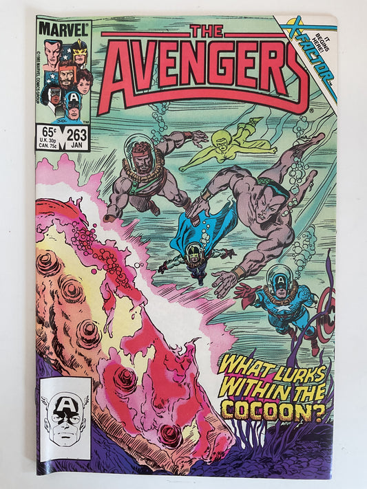 Avengers #263 1985 Marvel Comics Jean Grey Returns
