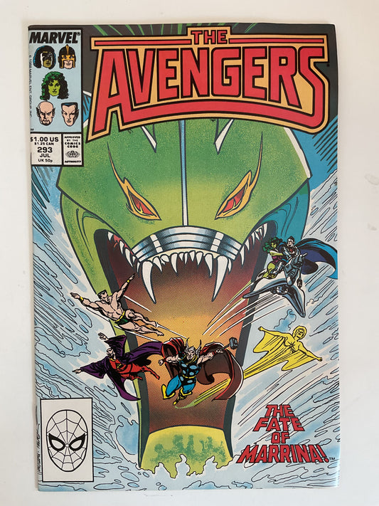 Avengers #293 1988 Marvel Comics