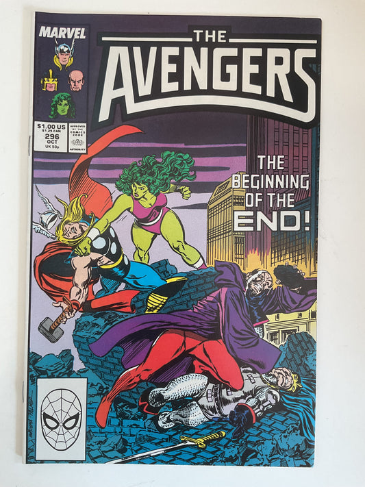 Avengers #296 1986 Marvel Comics