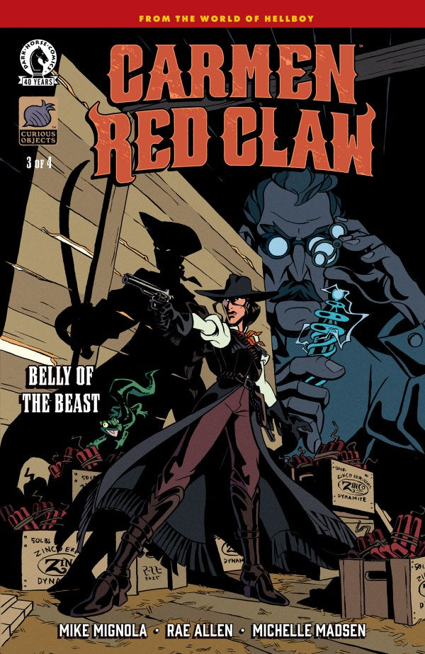 Carmen Red Claw #3 2026 Dark Horse Comics