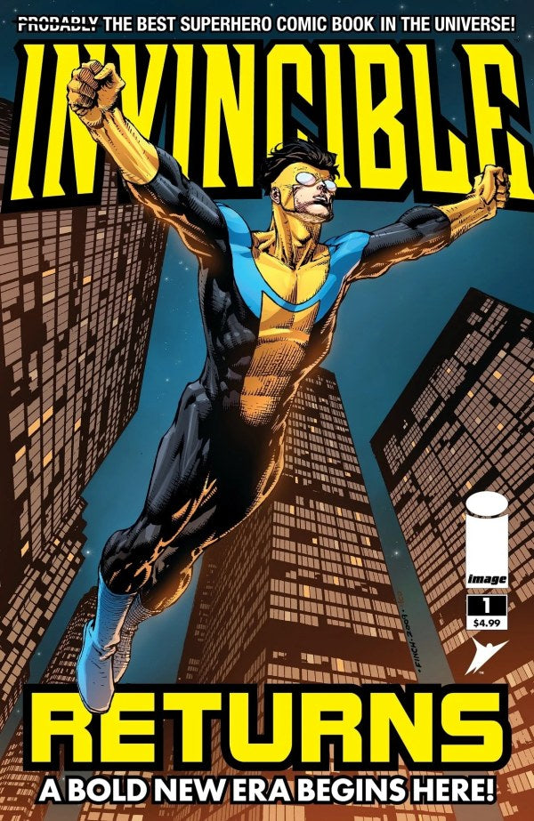 Invincible Returns #1 Facsimile Edition 2026 Image Comics Skybound