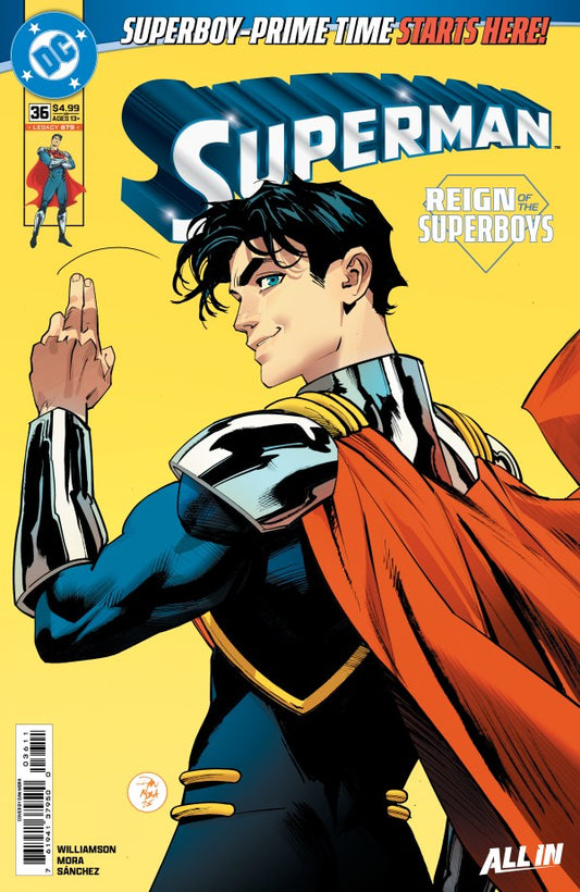 Superman #36 2026 DC Comics Reign Of The Superboys