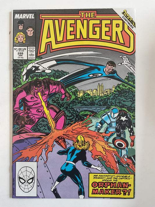 Avengers #299 1988 Marvel Comics Inferno